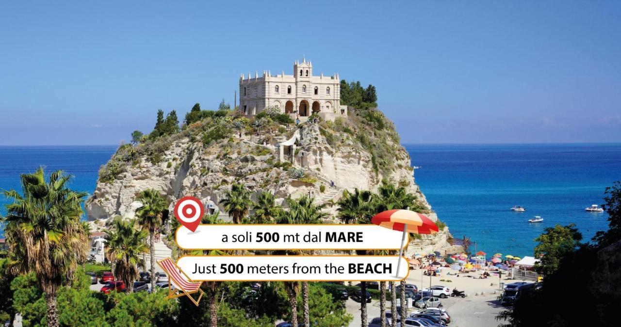 B&B The Sea - Family Rooms - Free Parking Tropea Bagian luar foto